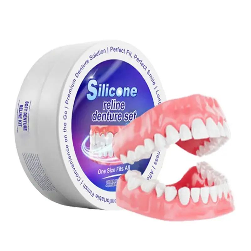 Teeth Whitening Products - Juego de dentadura postiza de silicona