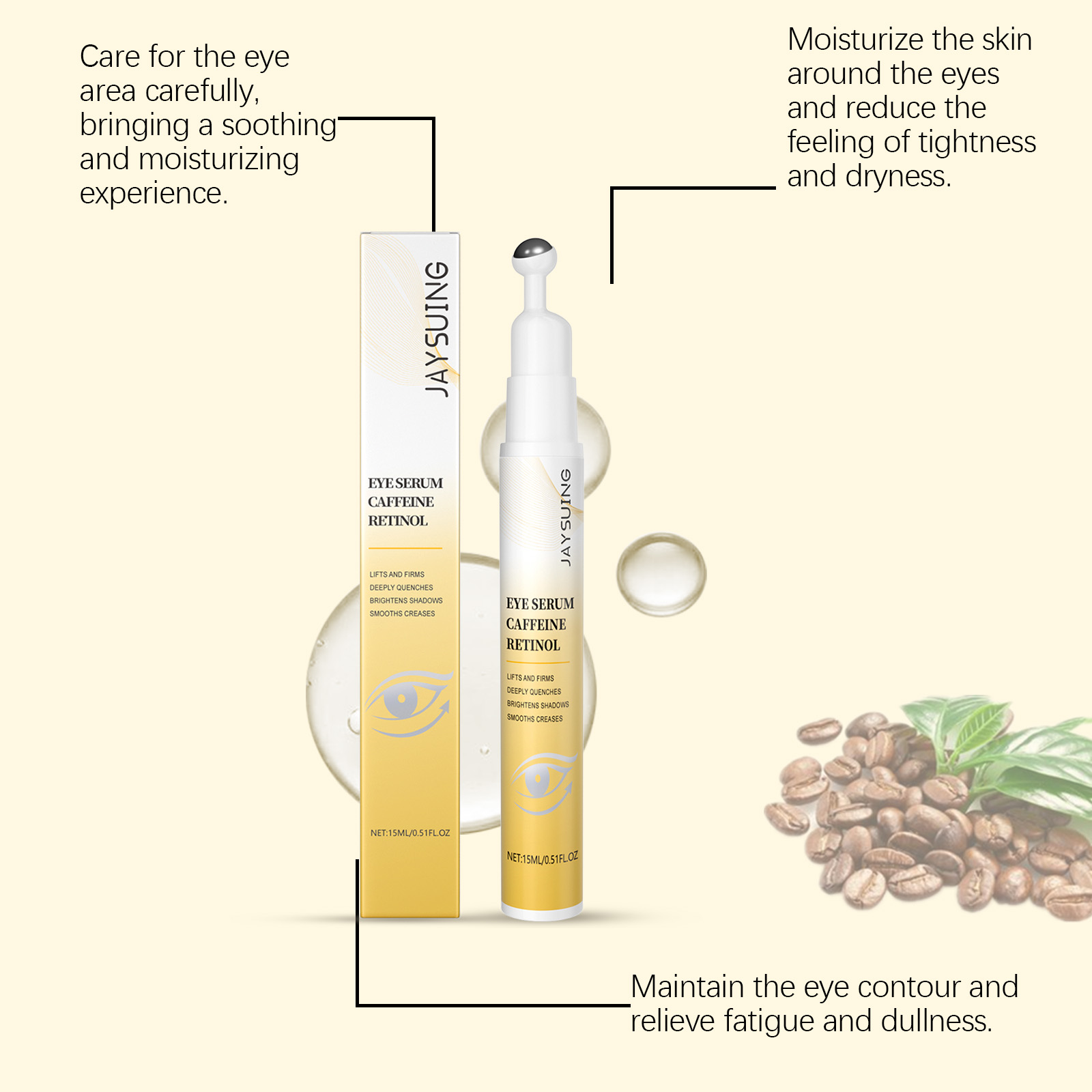 Rodillo de suero para ojos Ret - The Ordinary Serum Hyaluronic Acid reseña y precio