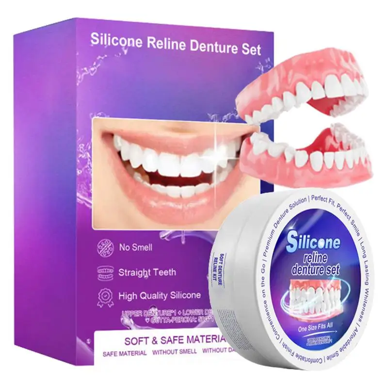 Juego de dentadura postiza de  - Teeth Whitening Products reseña y precio
