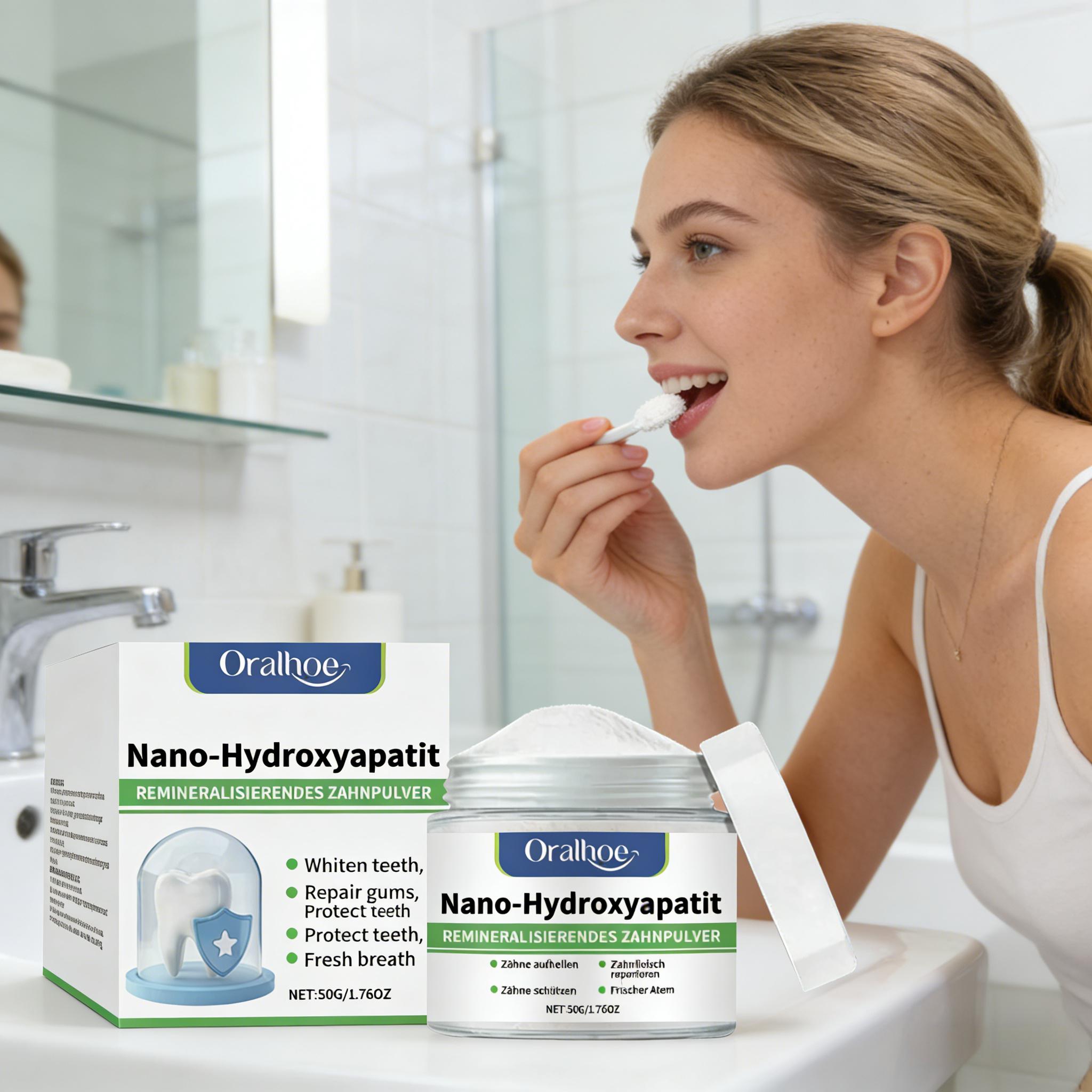 Polvo Dental Blanqueador Oralh - Teeth Whitening Vape reseña y precio