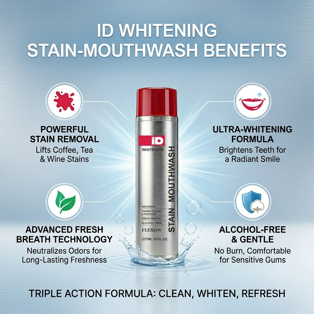 Enjuague Bucal Blanqueador His - Teeth Whitening Products reseña y precio