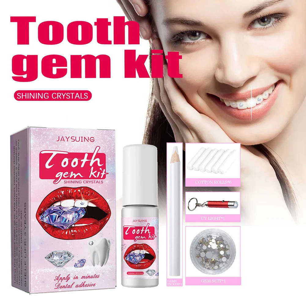 Kit de gemas dentales con cris - Teeth Whitening Vape reseña y precio