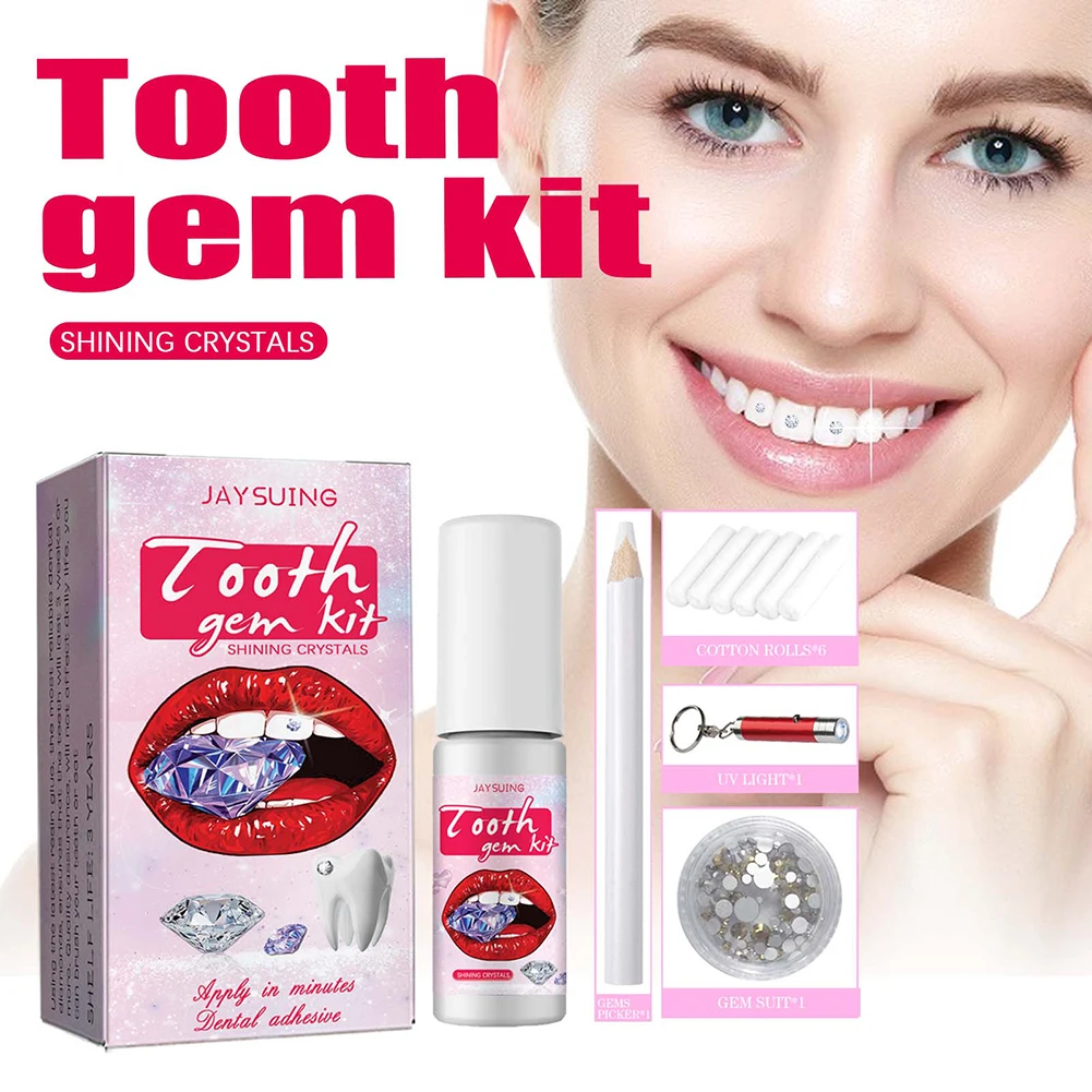 Kit de gemas dentales con cris - Teeth Whitening Vape reseña y precio