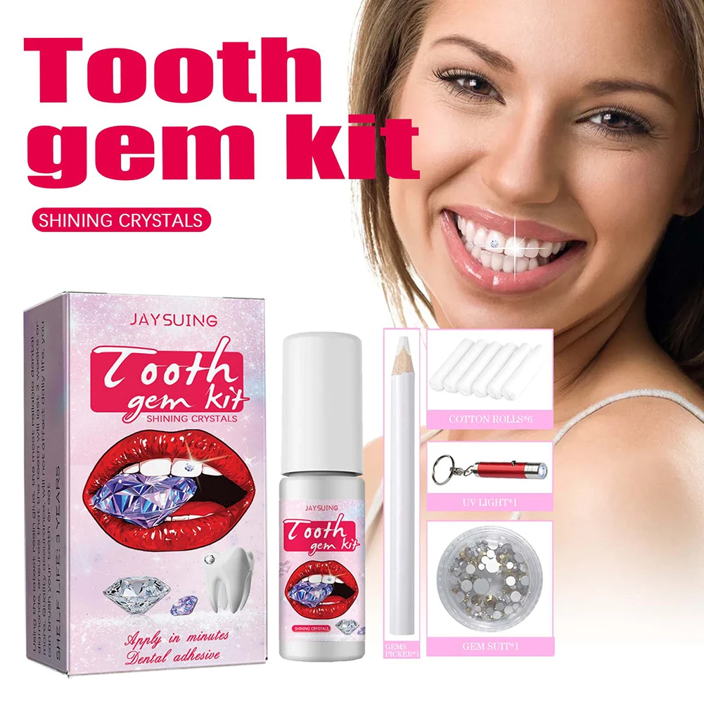 Kit de gemas dentales con cris - Teeth Whitening Vape reseña y precio